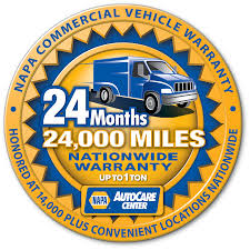 24 Months / 24,000 Miles Nationwide Warranty badge